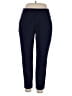Athleta Solid Blue Active Pants Size 14 - photo 1
