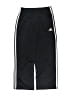Adidas 100% Polyester Black Track Pants Size 14 - 16 - photo 1