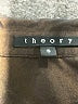 Theory Metallic Brown Long Sleeve Blouse Size S - photo 7