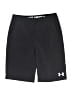 Under Armour Solid Black Athletic Shorts Size 14 - photo 1