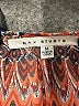 Max Studio 100% Polyester Aztec Or Tribal Print Chevron-herringbone Graphic Orange 3/4 Sleeve Blouse Size M - photo 7