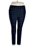 Torrid Plaid Blue Casual Pants Size 3X Plus (3) - photo 1