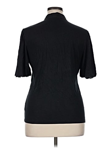 AK Anne Klein Short Sleeve Top (view 2)