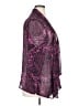 Blair 100% Polyester Purple Kimono Size XL - photo 4