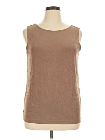 Travelers by Chico's Sleeveless T-Shirt (view 1)