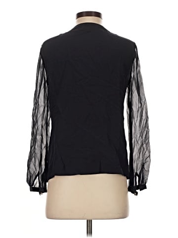 Tory Burch Long Sleeve Silk Top (view 2)