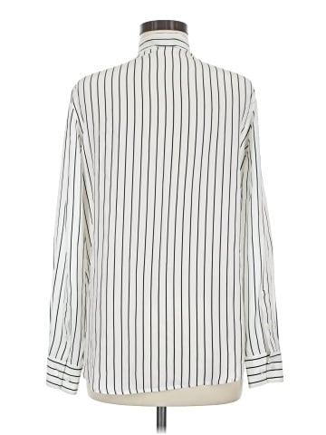 Adriano Goldschmied Long Sleeve Silk Top (view 2)