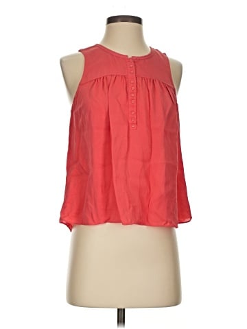 Rebecca Taylor Sleeveless Silk Top (view 1)