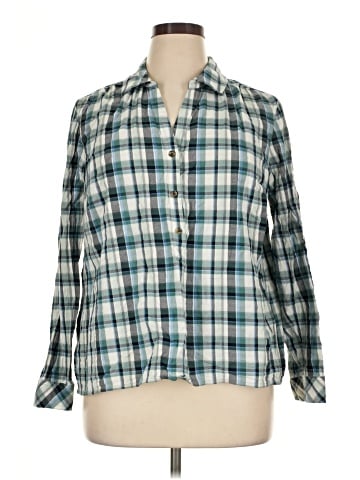 J.Jill Long Sleeve Button-Down Shirt (view 1)