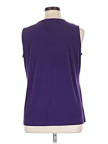 Susan Graver Sleeveless Blouse (view 2)