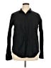 Old Navy Solid Black Long Sleeve Button-Down Shirt Size XL (tall) - photo 1