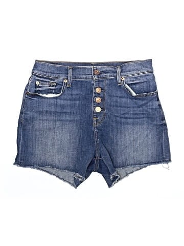 7 For All Mankind Denim Shorts (view 1)