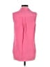 Equipment Pink Sleeveless Button-Down Shirt Size S - photo 2