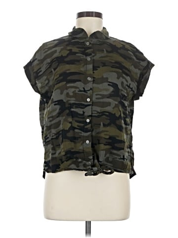 Sanctuary Short Sleeve Button-Down Shirt (view 1)