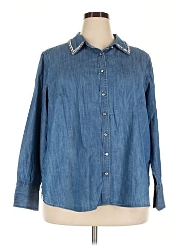 Talbots Long Sleeve Button-Down Shirt (view 1)