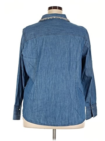 Talbots Long Sleeve Button-Down Shirt (view 2)