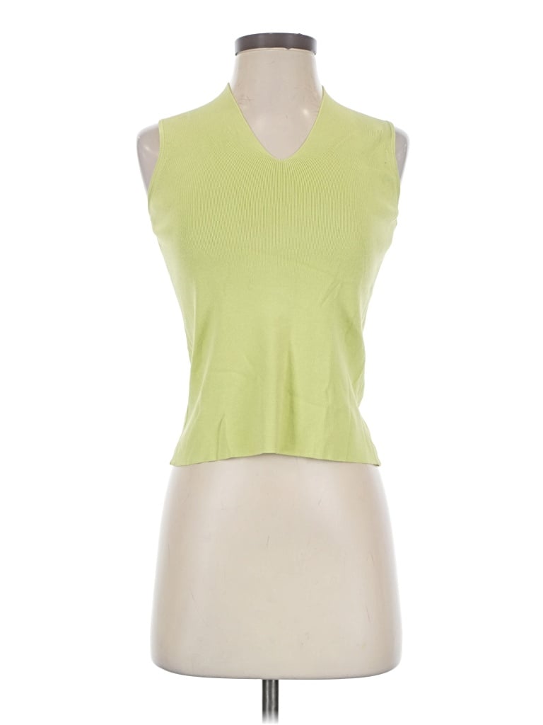 Pre-owned Kate Hill Sleeveless T-shirt In Green