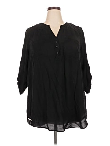 Torrid 3/4 Sleeve Blouse (view 1)