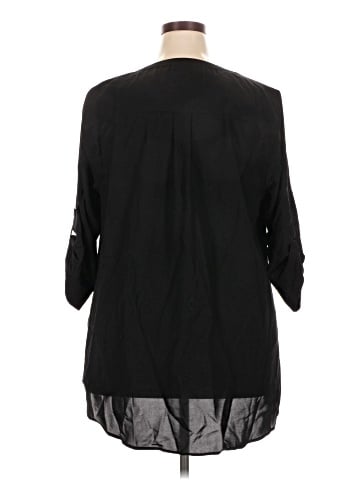 Torrid 3/4 Sleeve Blouse (view 2)