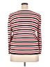 Talbots Stripes Red Pullover Sweater Size 2X - photo 2