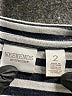 Weekends by Chico's Stripes Gray Pullover Sweater Size Lg (2) - photo 7