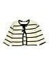 Zara Stripes Ivory Cardigan Size 4 - photo 1