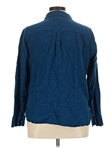J.Crew Factory Store Long Sleeve Button-Down Shirt (view 2)
