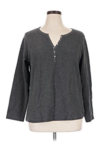 Classic Elements Long Sleeve Henley (view 1)