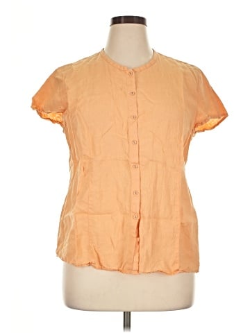Eileen Fisher Short Sleeve Blouse (view 1)