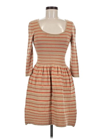 Knitted & Knotted Casual Dress (view 1)