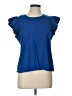 CeCe Blue Short Sleeve T-Shirt Size L - photo 1