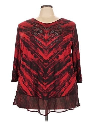 Cj Banks 3/4 Sleeve Blouse (view 1)