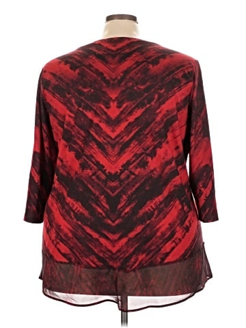 Cj Banks 3/4 Sleeve Blouse (view 2)