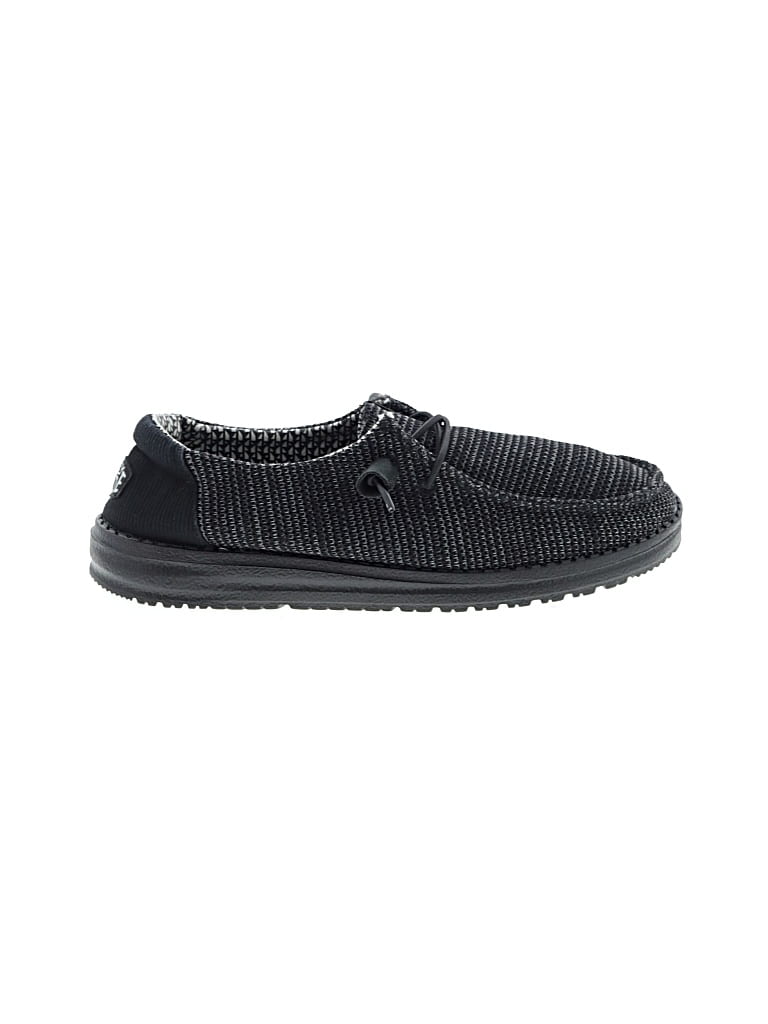 Pre-owned Hey Dude Sneakers In Black