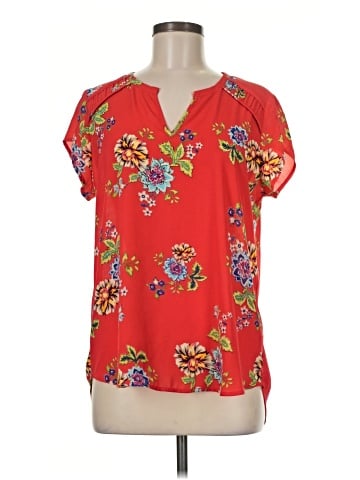Pleione Short Sleeve Blouse (view 1)