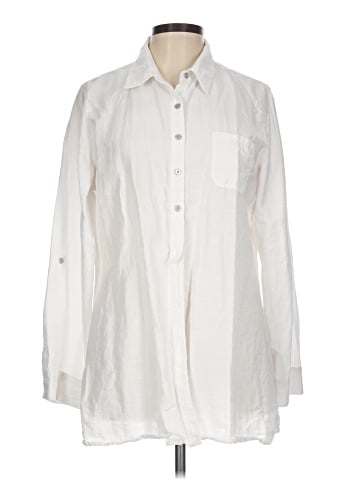 Chico's Long Sleeve Button-Down Shirt (view 1)