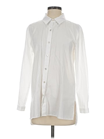 Eileen Fisher Long Sleeve Blouse (view 1)