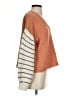 Madewell Color Block Orange Pullover Sweater Size S - photo 4