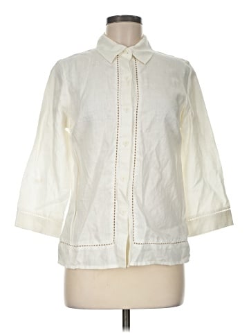 Style&Co 3/4 Sleeve Button-Down Shirt (view 1)