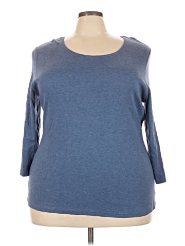 Karen Scott 3/4 Sleeve T-Shirt (view 1)