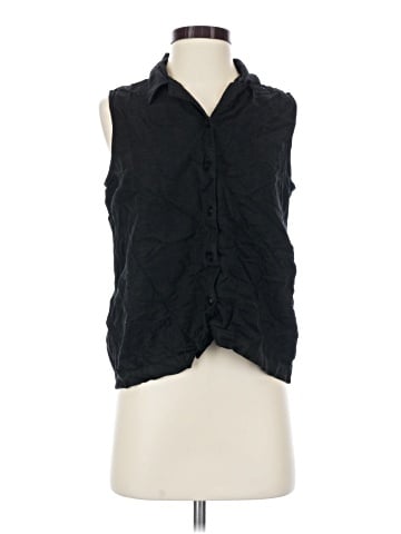 Christopher & Banks Sleeveless Button-Down Shirt (view 1)