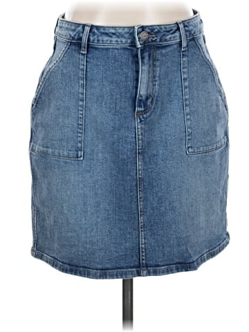 Ann Taylor LOFT Outlet Denim Skirt (view 1)