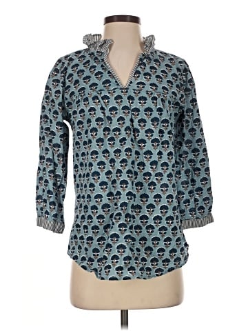Liza Byrd 3/4 Sleeve Button-Down Shirt (view 1)