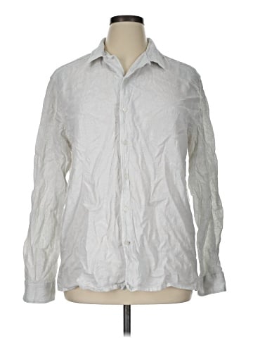 Express Long Sleeve Button-Down Shirt (view 1)