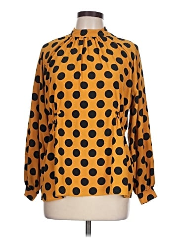 Zara Basic Long Sleeve Blouse (view 1)