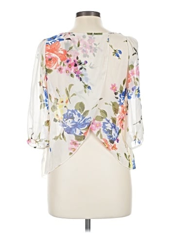 Poetry 3/4 Sleeve Blouse (view 2)