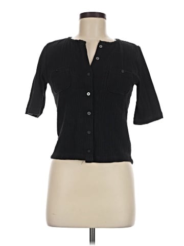 Ann Taylor LOFT 3/4 Sleeve Button-Down Shirt (view 1)