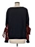 Clu 100% Cotton Solid Animal Print Red Blue Sweatshirt Size M - photo 2