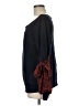 Clu 100% Cotton Solid Animal Print Red Blue Sweatshirt Size M - photo 5