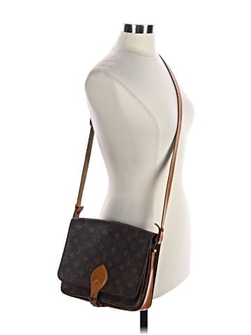 Louis Vuitton Vintage Monogram Cartouchiere GM Crossbody Bag (view 2)